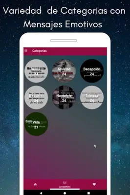 Frases Tristes de Amor android App screenshot 7